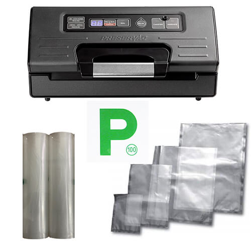 Intermediate Starter Pack VacMate Vacuum Sealer And vacuum sealer Bags