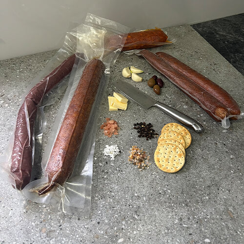 Salami vacuum sealer bags - food vacuum sealer salami bags - Food Vacuum Sealer salami bags Australia - Food Vacuum Sealers Australia