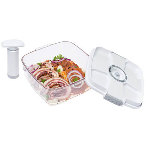 vacuum canister-Giger and honey marinade