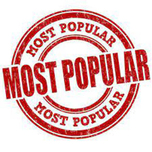 The most popular products