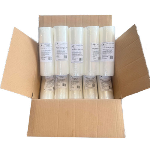 Bulk Carton Vacuum Sealer Rolls - 25cm x 15m on special