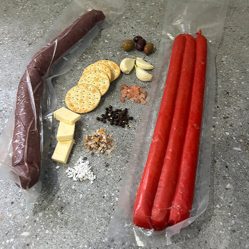 Salami vacuum sealer bags - food vacuum sealer salami bags - Food Vacuum Sealers Australia