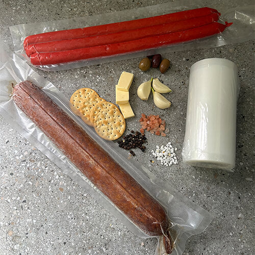 Salami vacuum sealer rolls - food vacuum sealer salami rolls - Food Vacuum Sealers Australia