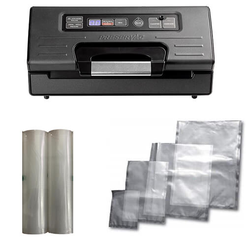 Intermediate Starter Pack VacMate Vacuum Sealer And vacuum sealer Bags