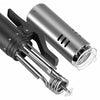 Black and silver immersion sous vide cooker apart for cleaning