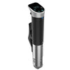 Black sous vide cooker for slow cooking