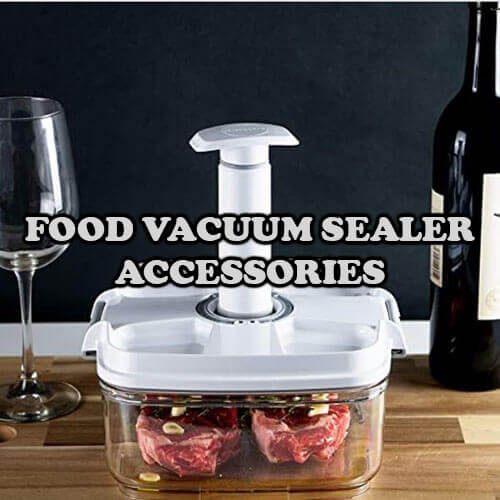 Food vacuum sealer accessories