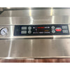 Stainless steel Preservac vacuum sealer with control panel and gauge.