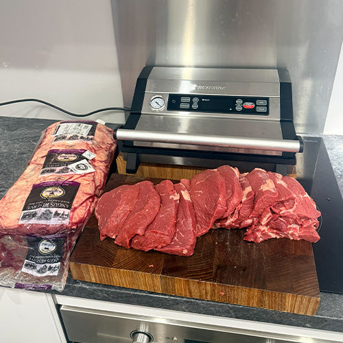 Preservac VacBro ready to do bulk vacuum sealing