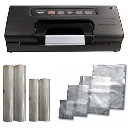 Beginners Starter Pack VacBuddy Vacuum Sealer And Bags