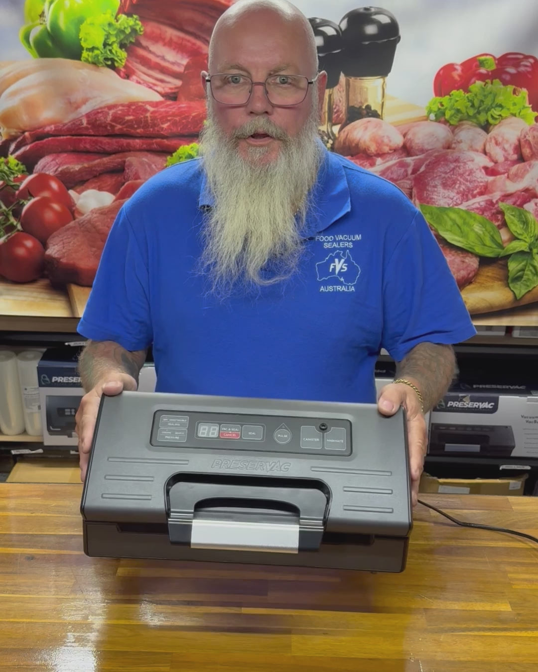 Preservac VacMate Food Vacuum Sealer video