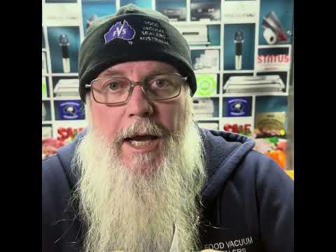 Video about our black zip lock vacuum sealer bags