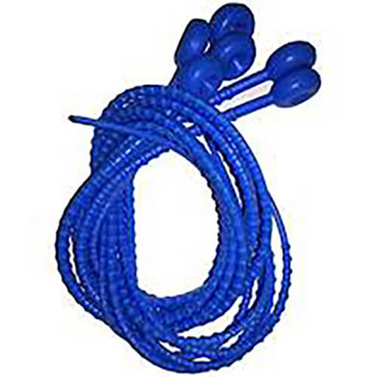 Blue silicone butcher ties