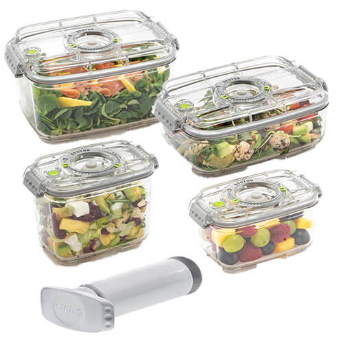 Tritan Food Vacuum Canisters - Vacuum canister - Food Vacuum Sealers Australia - Food Vacuum Sealers Australia