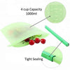 Silicone Food Storage Bags - Silicone food bags - Compact kitchenware food storage - Food Vacuum Sealers Australia
